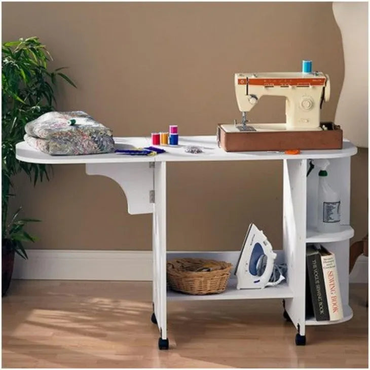 Edna Sewing Machine Table With Storage 4668