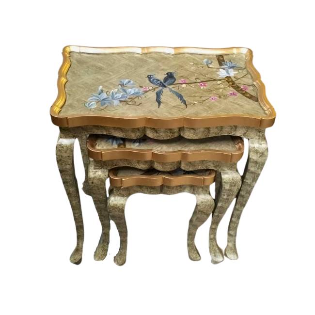 Get high quality wooden nesting tables online. Wide range of new designs available in Pakistan for free home delivery on Cash on Delivery.