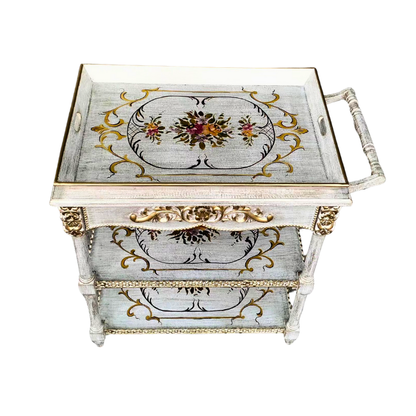 Blossom Tiered Cart - Removable Tray Top & Drawer