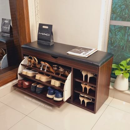 Blanche Flip Drawer Shoe Rack