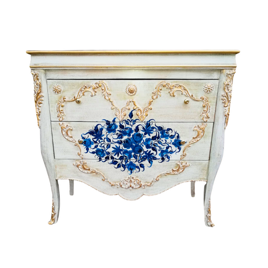 Floral Heirloom - Wooden Dresser