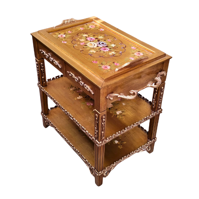 Petal Triple Harmony - Removable Tray Top &  Two Drawers