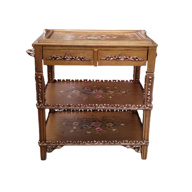 Petal Triple Harmony - Removable Tray Top &  Two Drawers