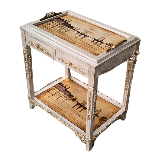 Sea Voyage Trolley - Removable Tray Top & Two Drawers