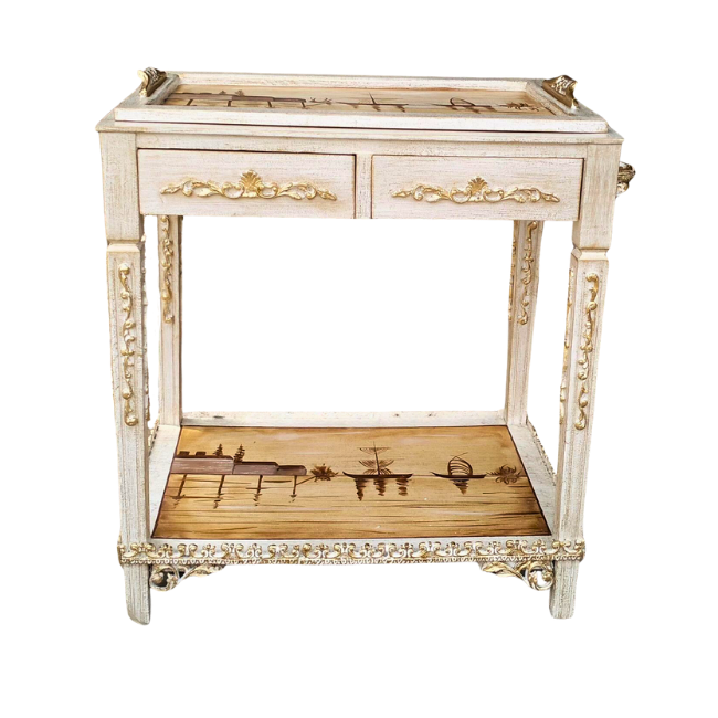 Sea Voyage Trolley - Removable Tray Top & Two Drawers