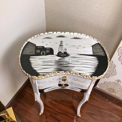 Seafarers Serenity Wooden Table