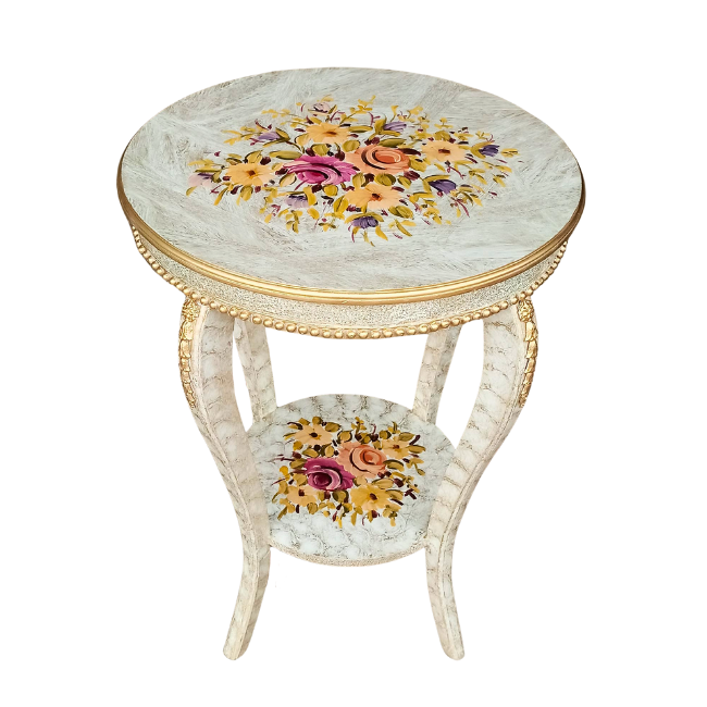 Antoinette Blossom - French End Table