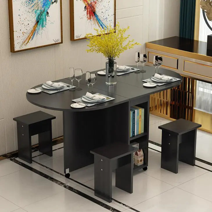 SleekFold Dining Table | Space-Saving Family Dining | Doorpey.com