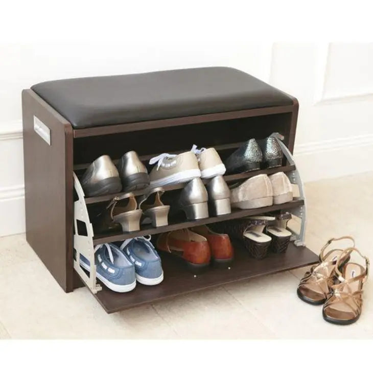 ShoeSense compact shoe rack, perfect for small spaces with durable construction